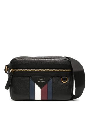Logo-stamp pebbled leather messenger bag, Tommy Hilfiger Logo-stamp pebbled leather messenger bag
Logo-stamp pebbled leather messenger bag, Tommy Hilfiger Logo-stamp pebbled leather messenger bag