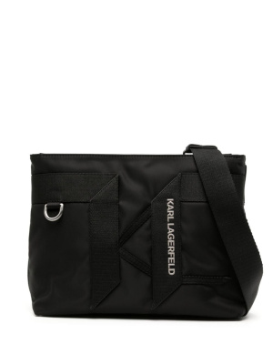 K/Fold logo-embossed messenger bag, Karl Lagerfeld K/Fold logo-embossed messenger bag
K/Fold logo-embossed messenger bag, Karl Lagerfeld K/Fold logo-embossed messenger bag