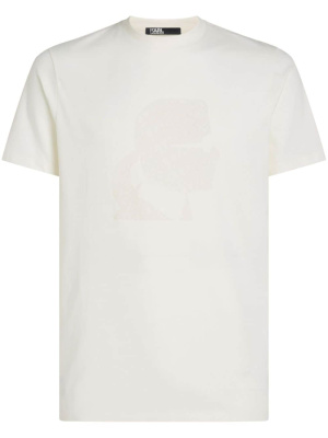 Embossed cotton blend crew neck T-shirt, Karl Lagerfeld Embossed cotton blend crew neck T-shirt
Embossed cotton blend crew neck T-shirt, Karl Lagerfeld Embossed cotton blend crew neck T-shirt