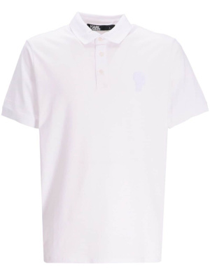Logo-embroidered cotton polo shirt, Karl Lagerfeld Logo-embroidered cotton polo shirt
Logo-embroidered cotton polo shirt, Karl Lagerfeld Logo-embroidered cotton polo shirt