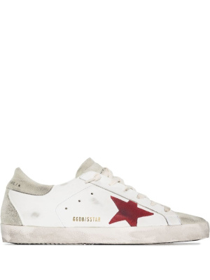 Superstar distressed lace-up sneakers, Golden Goose Superstar distressed lace-up sneakers
Superstar distressed lace-up sneakers, Golden Goose Superstar distressed lace-up sneakers
