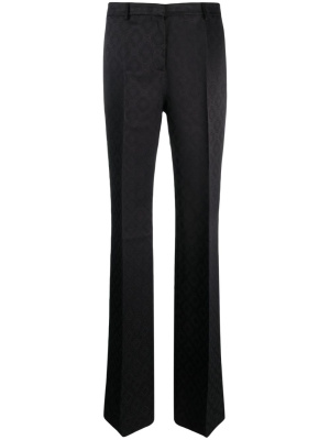 Floral-jacquard flared satin trousers, ETRO Floral-jacquard flared satin trousers
Floral-jacquard flared satin trousers, ETRO Floral-jacquard flared satin trousers