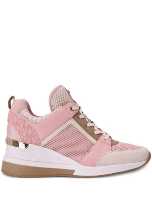 Georgie panelled leather sneakers, Michael Michael Kors Georgie panelled leather sneakers
Georgie panelled leather sneakers, Michael Michael Kors Georgie panelled leather sneakers