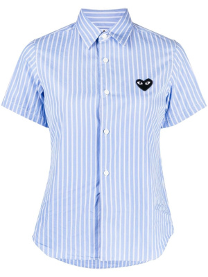 Striped-print short-sleeved shirt, Comme Des Garçons Play Striped-print short-sleeved shirt
Striped-print short-sleeved shirt, Comme Des Garçons Play Striped-print short-sleeved shirt