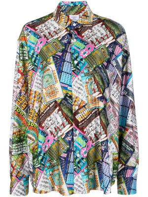 Lottery print long-sleeve shirt, VETEMENTS Lottery print long-sleeve shirt
Lottery print long-sleeve shirt, VETEMENTS Lottery print long-sleeve shirt