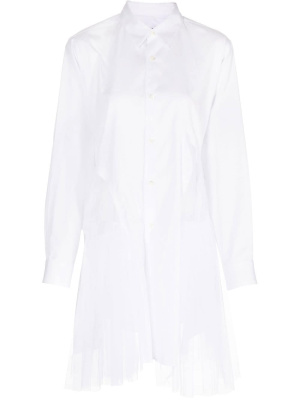 Tulle-panel oversize shirt, Comme Des Garçons Comme Des Garçons Tulle-panel oversize shirt
Tulle-panel oversize shirt, Comme Des Garçons Comme Des Garçons Tulle-panel oversize shirt