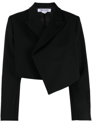 Peak-lapels cropped blazer, Comme Des Garçons Comme Des Garçons Peak-lapels cropped blazer
Peak-lapels cropped blazer, Comme Des Garçons Comme Des Garçons Peak-lapels cropped blazer