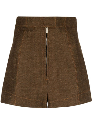 Corset-style high-waisted mini shorts, Jacquemus Corset-style high-waisted mini shorts
Corset-style high-waisted mini shorts, Jacquemus Corset-style high-waisted mini shorts