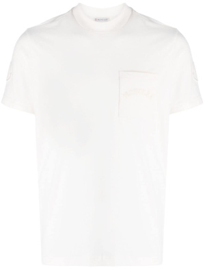 Logo-embroidered cotton-blend T-shirt, Moncler Logo-embroidered cotton-blend T-shirt
Logo-embroidered cotton-blend T-shirt, Moncler Logo-embroidered cotton-blend T-shirt