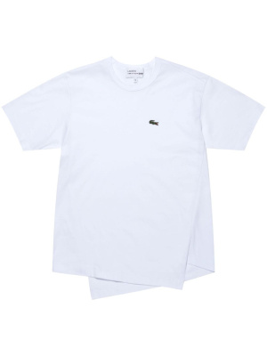 X Lacoste asymmetric T-Shirt, Comme Des Garçons Shirt X Lacoste asymmetric T-Shirt
X Lacoste asymmetric T-Shirt, Comme Des Garçons Shirt X Lacoste asymmetric T-Shirt