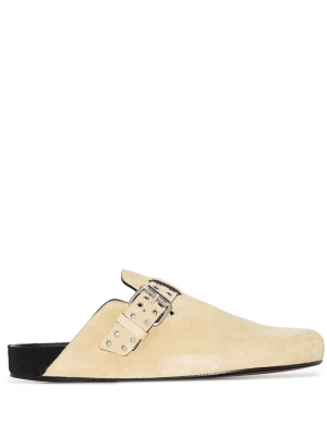 Mirvin buckle-embellished slipeers, ISABEL MARANT Mirvin buckle-embellished slipeers
Mirvin buckle-embellished slipeers, ISABEL MARANT Mirvin buckle-embellished slipeers