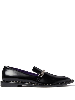 Falabella chain-link detailing loafers, Stella McCartney Falabella chain-link detailing loafers
Falabella chain-link detailing loafers, Stella McCartney Falabella chain-link detailing loafers