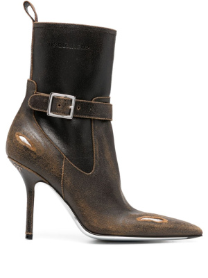 100mm distressed pointed-toe ankle boots, Dsquared2 100mm distressed pointed-toe ankle boots
100mm distressed pointed-toe ankle boots, Dsquared2 100mm distressed pointed-toe ankle boots