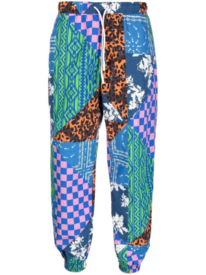 Patchwork drawstring track pants, Marcelo Burlon County of Milan Patchwork drawstring track pants
Patchwork drawstring track pants, Marcelo Burlon County of Milan Patchwork drawstring track pants