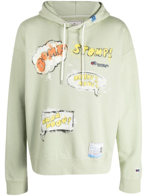 Balloon graphic-print hoodie, Maison Mihara Yasuhiro Balloon graphic-print hoodie
Balloon graphic-print hoodie, Maison Mihara Yasuhiro Balloon graphic-print hoodie