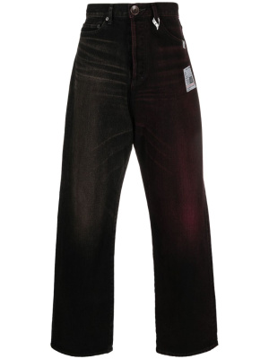 W-Combined straight-leg jeans, Maison Mihara Yasuhiro W-Combined straight-leg jeans
W-Combined straight-leg jeans, Maison Mihara Yasuhiro W-Combined straight-leg jeans