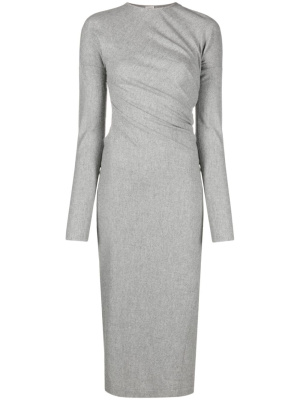 Twist-detail long-sleeve midi dress, TOTEME Twist-detail long-sleeve midi dress
Twist-detail long-sleeve midi dress, TOTEME Twist-detail long-sleeve midi dress