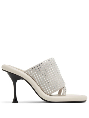 Bumper-Tube crystal-embellished leather mules, JW Anderson Bumper-Tube crystal-embellished leather mules
Bumper-Tube crystal-embellished leather mules, JW Anderson Bumper-Tube crystal-embellished leather mules