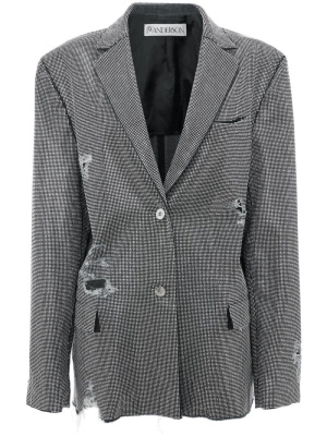 Studded distressed-effect blazer, JW Anderson Studded distressed-effect blazer
Studded distressed-effect blazer, JW Anderson Studded distressed-effect blazer
