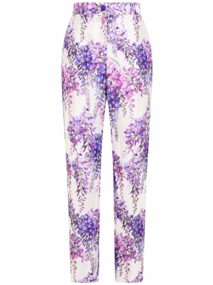 Floral-print high-waisted pants, Dolce & Gabbana Floral-print high-waisted pants
Floral-print high-waisted pants, Dolce & Gabbana Floral-print high-waisted pants