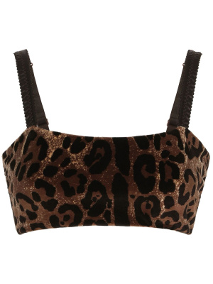 Leopard-print sleeveless crop top, Dolce & Gabbana Leopard-print sleeveless crop top
Leopard-print sleeveless crop top, Dolce & Gabbana Leopard-print sleeveless crop top