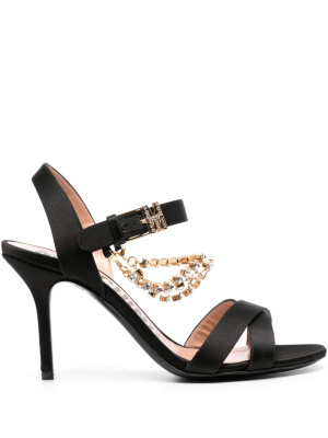 Rhinestone-embellished 100mm leather sandals, Moschino Rhinestone-embellished 100mm leather sandals
Rhinestone-embellished 100mm leather sandals, Moschino Rhinestone-embellished 100mm leather sandals