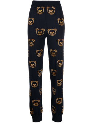 Teddy Bear intarsia-knit track pants, Moschino Teddy Bear intarsia-knit track pants
Teddy Bear intarsia-knit track pants, Moschino Teddy Bear intarsia-knit track pants