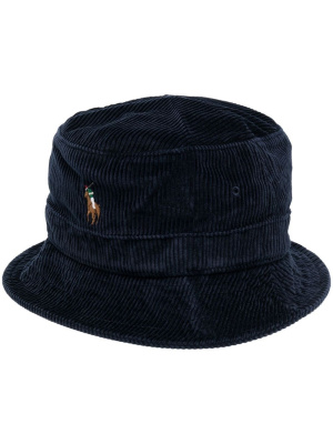 Embroidered-logo corduroy fedora hat, Polo Ralph Lauren Embroidered-logo corduroy fedora hat
Embroidered-logo corduroy fedora hat, Polo Ralph Lauren Embroidered-logo corduroy fedora hat