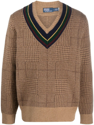 Glen plaid check-pattern wool jumper, Polo Ralph Lauren Glen plaid check-pattern wool jumper
Glen plaid check-pattern wool jumper, Polo Ralph Lauren Glen plaid check-pattern wool jumper