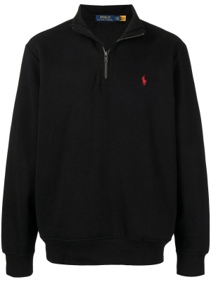 Polo Pony-embroidered half-zip sweatshirt, Polo Ralph Lauren Polo Pony-embroidered half-zip sweatshirt
Polo Pony-embroidered half-zip sweatshirt, Polo Ralph Lauren Polo Pony-embroidered half-zip sweatshirt