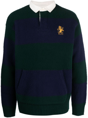 Logo-embroidered striped wool jumper, Polo Ralph Lauren Logo-embroidered striped wool jumper
Logo-embroidered striped wool jumper, Polo Ralph Lauren Logo-embroidered striped wool jumper