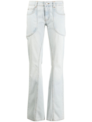 

Panelled flared jeans, Trussardi Panelled flared jeans