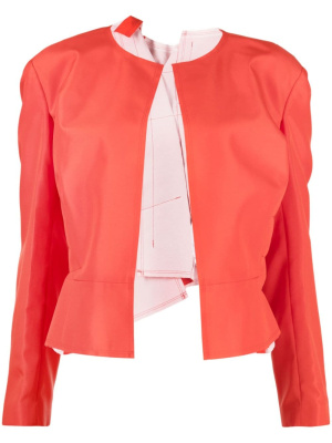 Asymmetric layered-detail jacket, Comme Des Garçons Asymmetric layered-detail jacket
Asymmetric layered-detail jacket, Comme Des Garçons Asymmetric layered-detail jacket