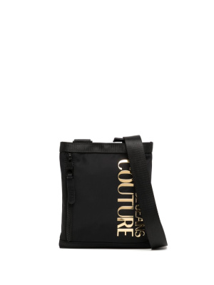 Logo-lettering messenger bag, Versace Jeans Couture Logo-lettering messenger bag
Logo-lettering messenger bag, Versace Jeans Couture Logo-lettering messenger bag