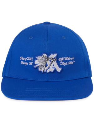 Logo-appliqué cotton baseball cap, Off-White Logo-appliqué cotton baseball cap
Logo-appliqué cotton baseball cap, Off-White Logo-appliqué cotton baseball cap