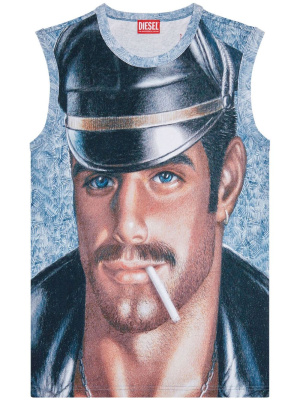 X Tom of Finland Foundation Pride Capsule cotton tank top, Diesel X Tom of Finland Foundation Pride Capsule cotton tank top
X Tom of Finland Foundation Pride Capsule cotton tank top, Diesel X Tom of Finland Foundation Pride Capsule cotton tank top