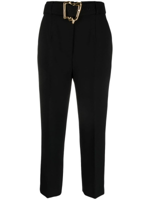 

High-waisted cropped trousers, Moschino High-waisted cropped trousers