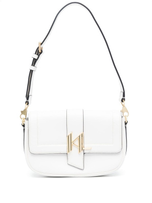 Logo-plaque leather shoulder bag, Karl Lagerfeld Logo-plaque leather shoulder bag
Logo-plaque leather shoulder bag, Karl Lagerfeld Logo-plaque leather shoulder bag