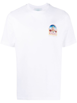 

Vue De L'Arche organic-cotton T-shirt, Casablanca Vue De L'Arche organic-cotton T-shirt