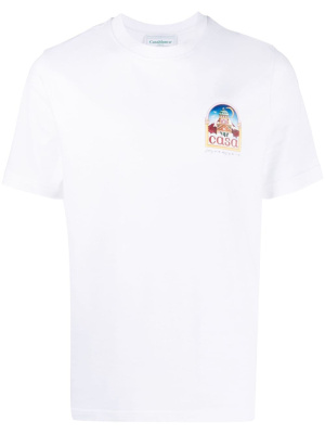 Vue De L'Arche organic-cotton T-shirt, Casablanca Vue De L'Arche organic-cotton T-shirt
Vue De L'Arche organic-cotton T-shirt, Casablanca Vue De L'Arche organic-cotton T-shirt