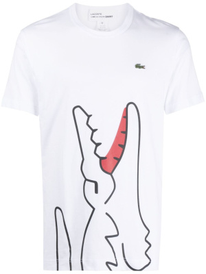X Lacoste logo-print T-shirt, Comme Des Garçons Shirt X Lacoste logo-print T-shirt
X Lacoste logo-print T-shirt, Comme Des Garçons Shirt X Lacoste logo-print T-shirt