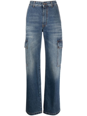 Cargo-pockets straight-leg jeans, Stella McCartney Cargo-pockets straight-leg jeans
Cargo-pockets straight-leg jeans, Stella McCartney Cargo-pockets straight-leg jeans