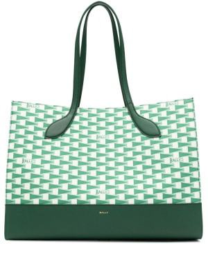Pennant-print faux-leather tote bag, Bally Pennant-print faux-leather tote bag
Pennant-print faux-leather tote bag, Bally Pennant-print faux-leather tote bag