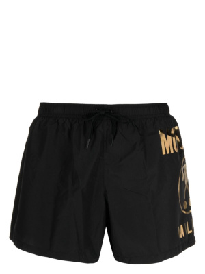 Logo-print drawstring-waistband swim shorts, Moschino Logo-print drawstring-waistband swim shorts
Logo-print drawstring-waistband swim shorts, Moschino Logo-print drawstring-waistband swim shorts