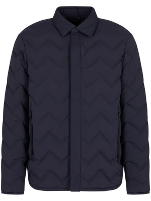 Logo-patch chevron-quilted down jacket, Emporio Armani Logo-patch chevron-quilted down jacket
Logo-patch chevron-quilted down jacket, Emporio Armani Logo-patch chevron-quilted down jacket