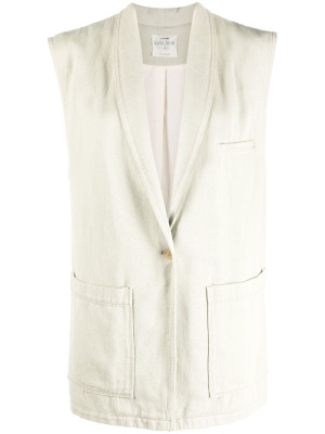 Single-breasted sleeveless blazer, Forte Forte Single-breasted sleeveless blazer
Single-breasted sleeveless blazer, Forte Forte Single-breasted sleeveless blazer