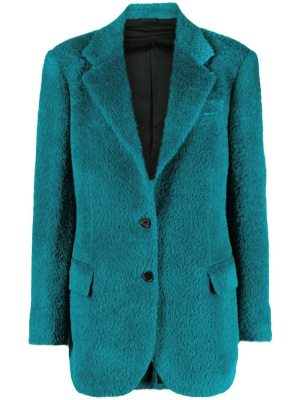 Brushed-finish single-breasted blazer, Raf Simons Brushed-finish single-breasted blazer
Brushed-finish single-breasted blazer, Raf Simons Brushed-finish single-breasted blazer