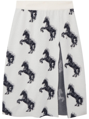 Pixel Horse jacquard midi skirt, Stella McCartney Pixel Horse jacquard midi skirt
Pixel Horse jacquard midi skirt, Stella McCartney Pixel Horse jacquard midi skirt