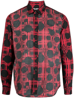 Graphic-print classic-collar shirt, Black Comme Des Garçons Graphic-print classic-collar shirt
Graphic-print classic-collar shirt, Black Comme Des Garçons Graphic-print classic-collar shirt
