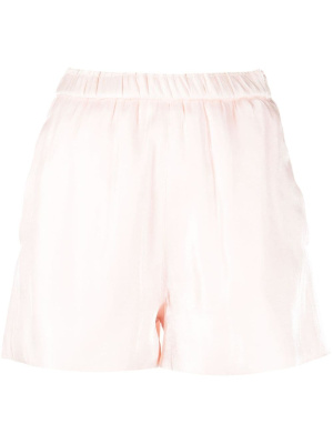 Lamé-effect high-waisted mini shorts, Forte Forte Lamé-effect high-waisted mini shorts
Lamé-effect high-waisted mini shorts, Forte Forte Lamé-effect high-waisted mini shorts